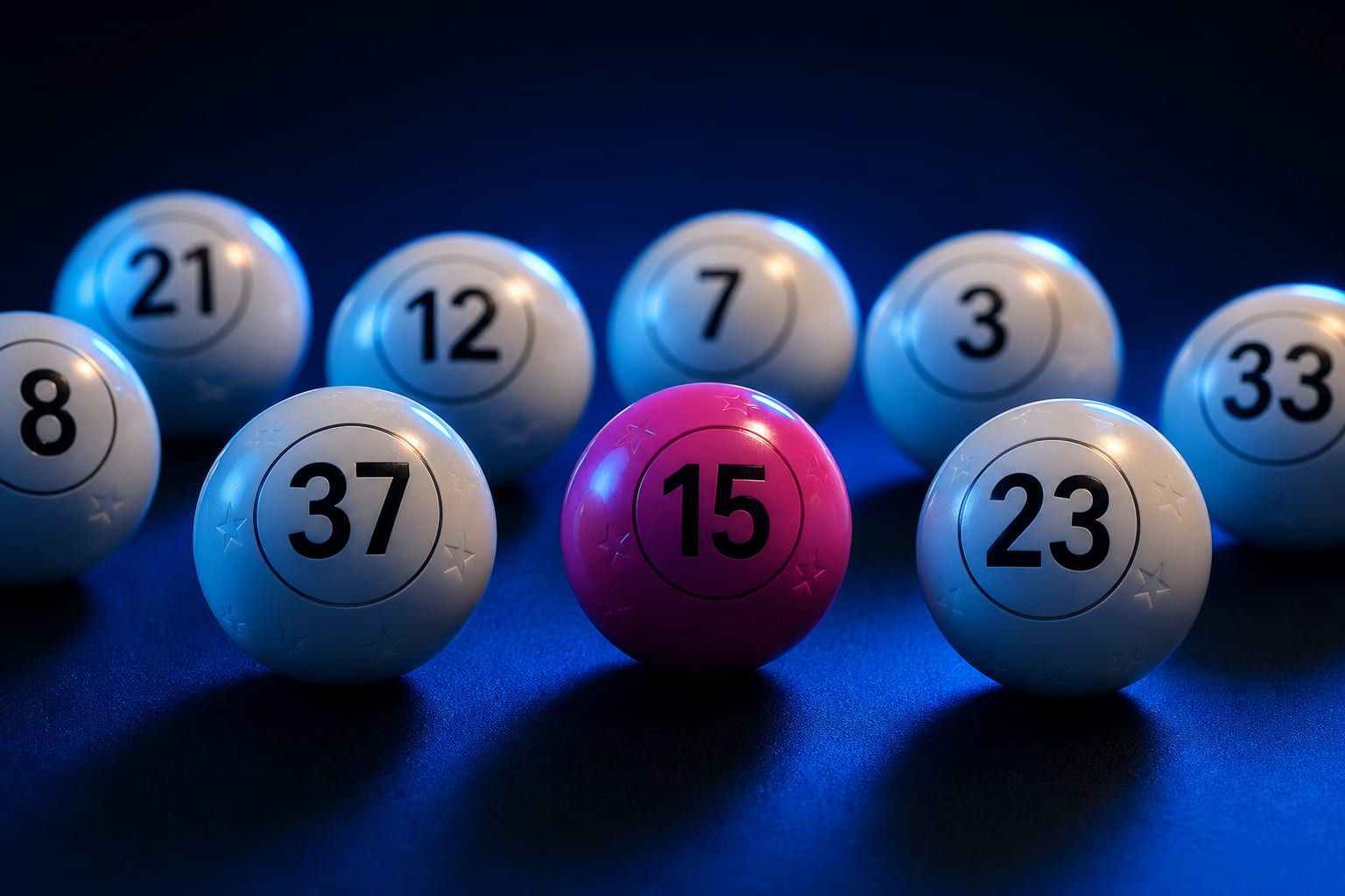 Euromillones lottery draw balls